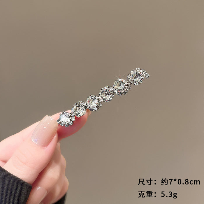 Wholesale Flash Diamond Hairpin Clip Bangs Fairy Temperament Side Clip