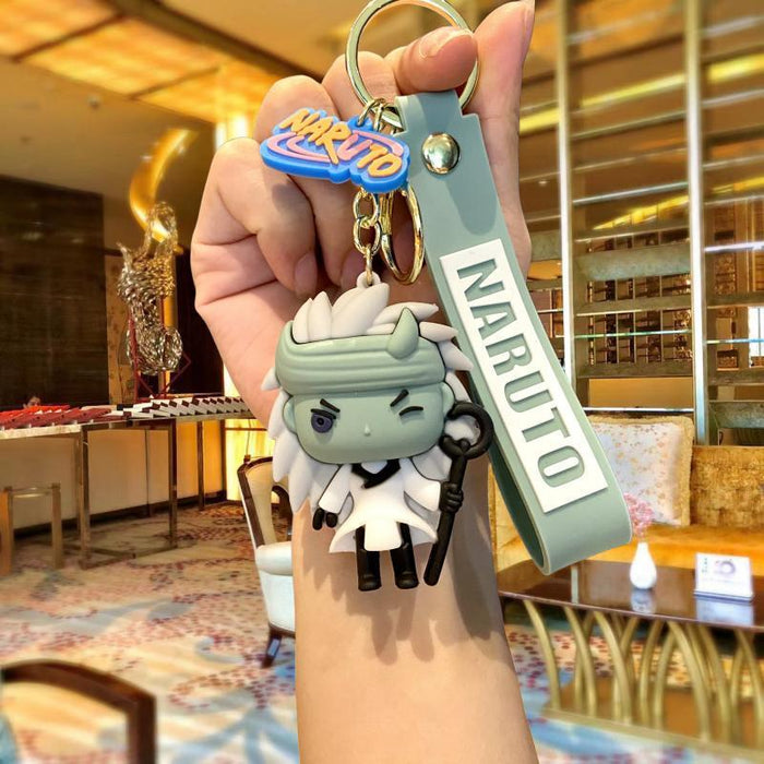 Wholesale Cartoon Doll Silicone Keychain JDC-KC-MingT273