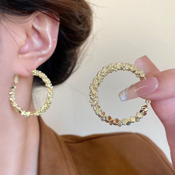 Wholesale Personality Large Hoop Earrings