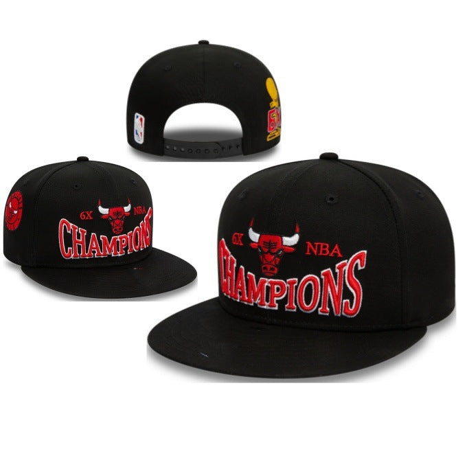 Wholesale Basketball Team Hat Sun Hat Couple Sun Hat Embroidered Cap JDC-FH-HF003