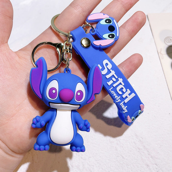 Wholesale Cartoon Silicone Doll Keychain JDC-KC-QiChao012