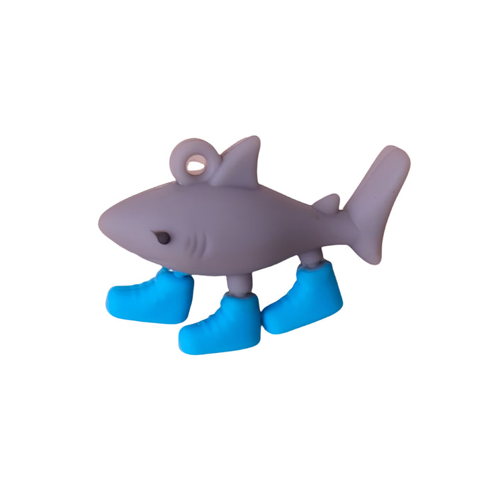 Wholesale Mini keychain abstract shape wooden stick figure backpack pendant