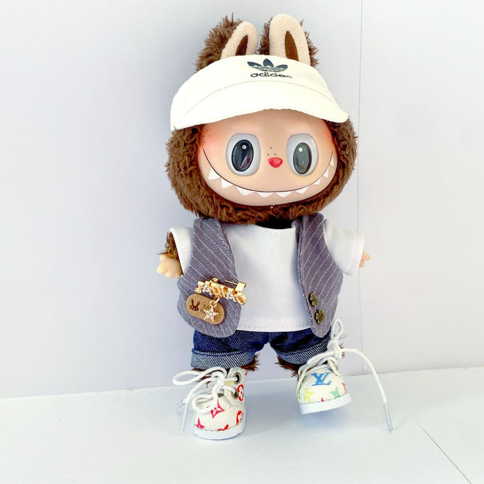 Wholesale Doll Clothes,  Vinyl Doll Clothes,  Denim Vest,  Casual Small Vest Outerwear