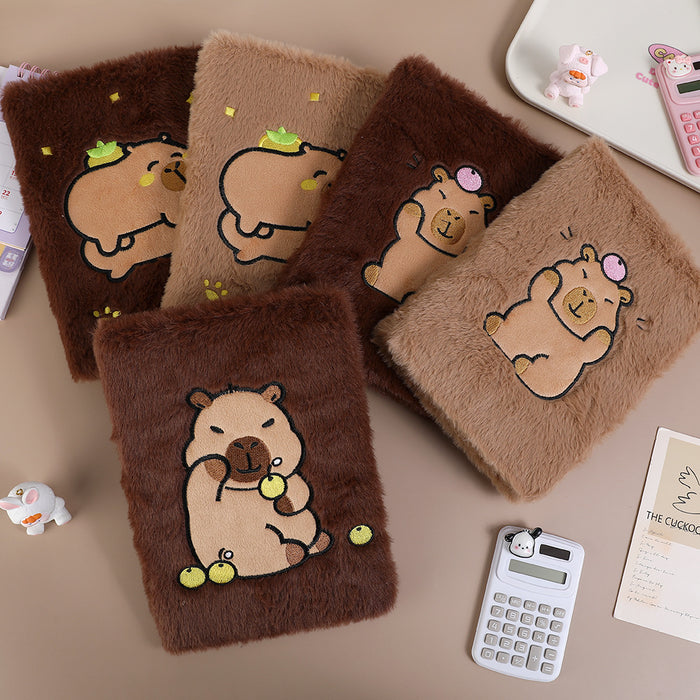 Wholesale Cute Cartonica Plush Children NoteBook