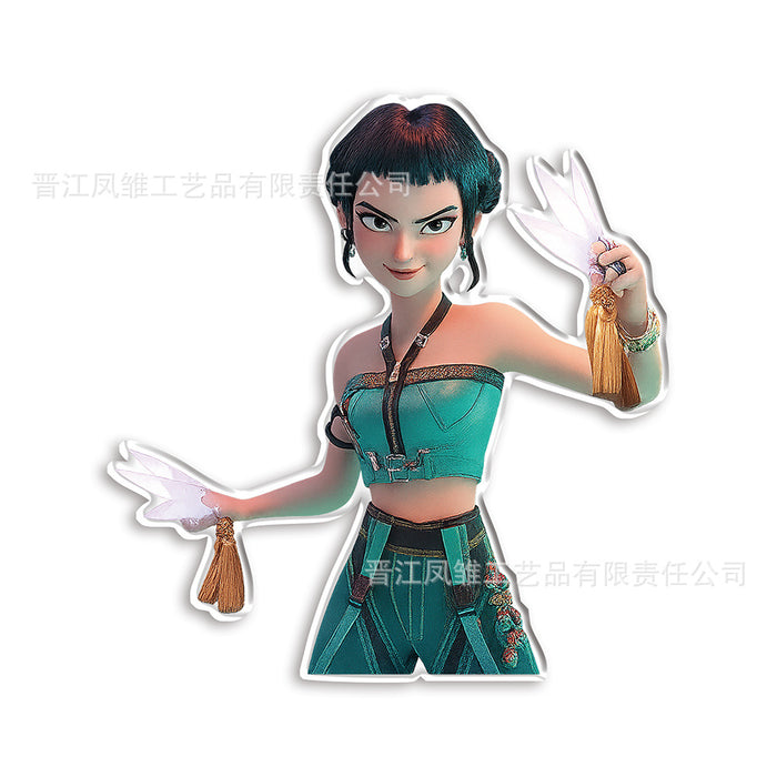 Wholesale 50pcs Acrylic Shoe Buckles Acrylic Beach Shoe Buckles Decorative Accessories