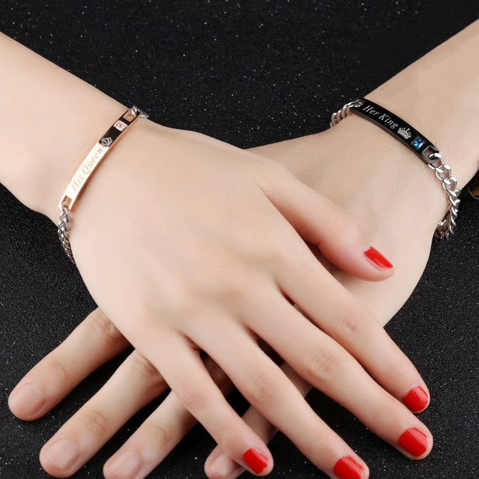 Wholesale New couple bracelet, student minimalist bracelet