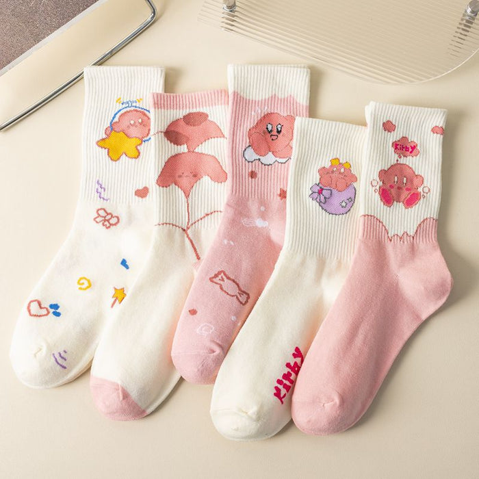 Wholesale Cotton Cartoon Long Socks JDC-SK-Lanh004