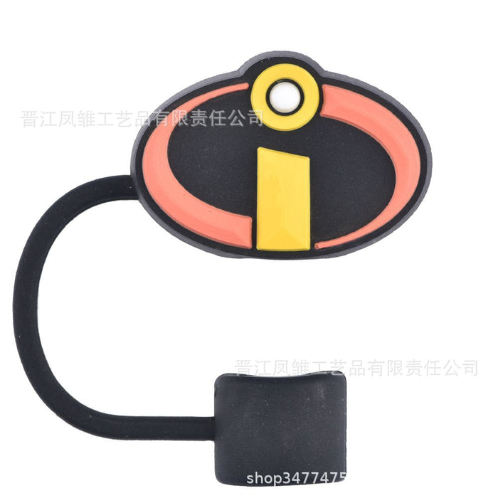 Wholesale 20pcs Food grade stainless steel glass drinking tube cover dust plug cover