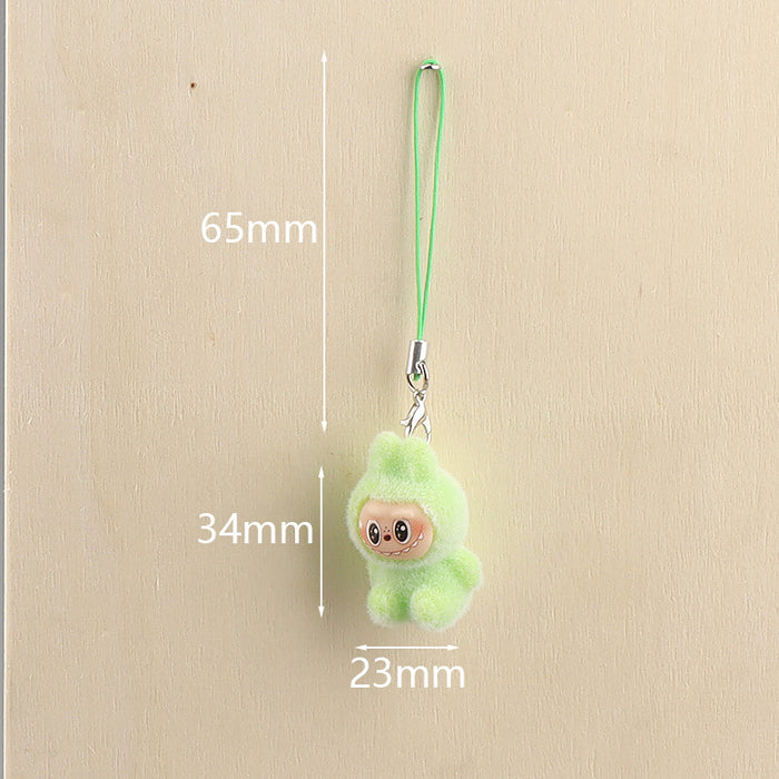 Wholesale Velvet Plush Doll Keychain Creative Small Gift Pendant