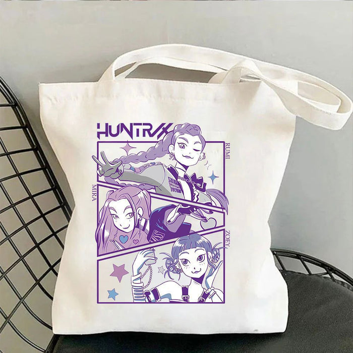 Wholesale Large capacity canvas tote bag and shoulder bag