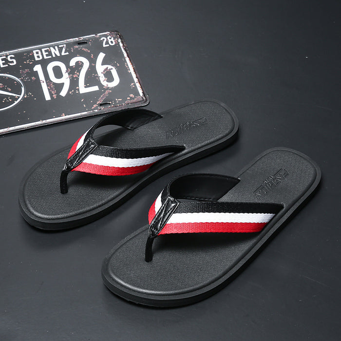 Wholesale Large Non-slip Soft Sole Wear-resistant Flip-up Men's Sandals JDC-SP-BuYG001