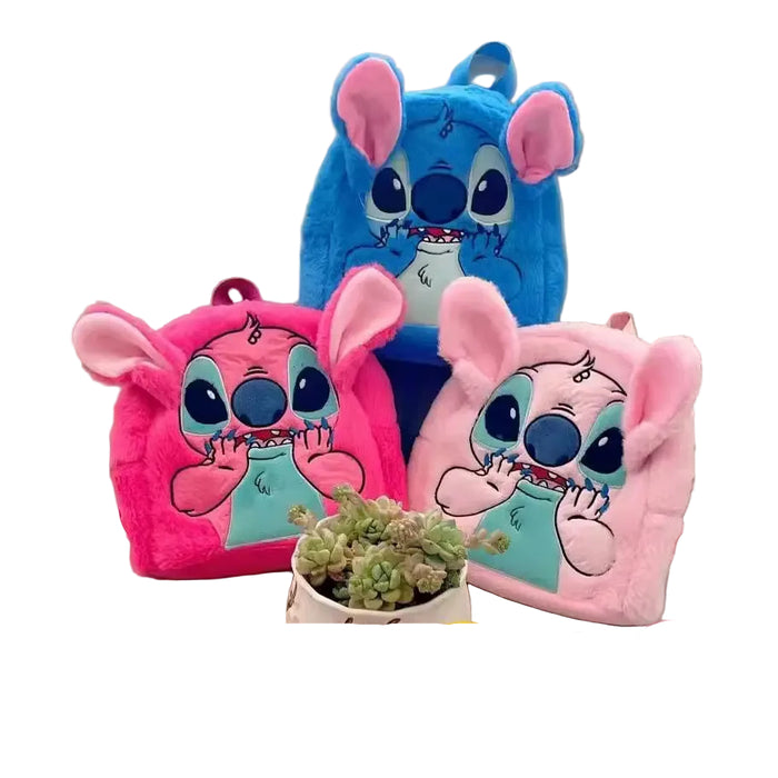 Wholesale Cute cartoon plush doll shoulder bags made of PP cotton