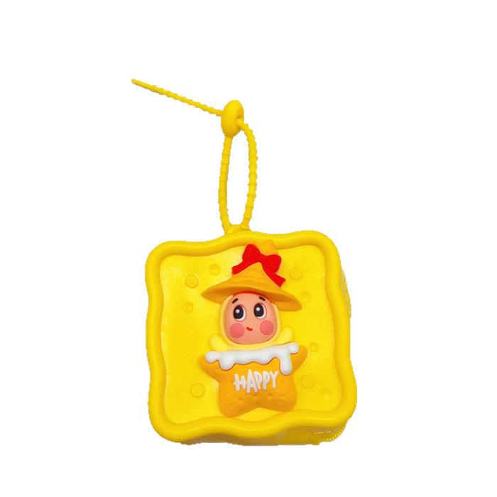 Wholesale Cute Cartoon Silicone Earphone Bag
