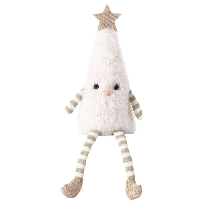 Wholesale Christmas Decorations Cute Plush Christmas Tree Doll Home Party Doll Ornaments