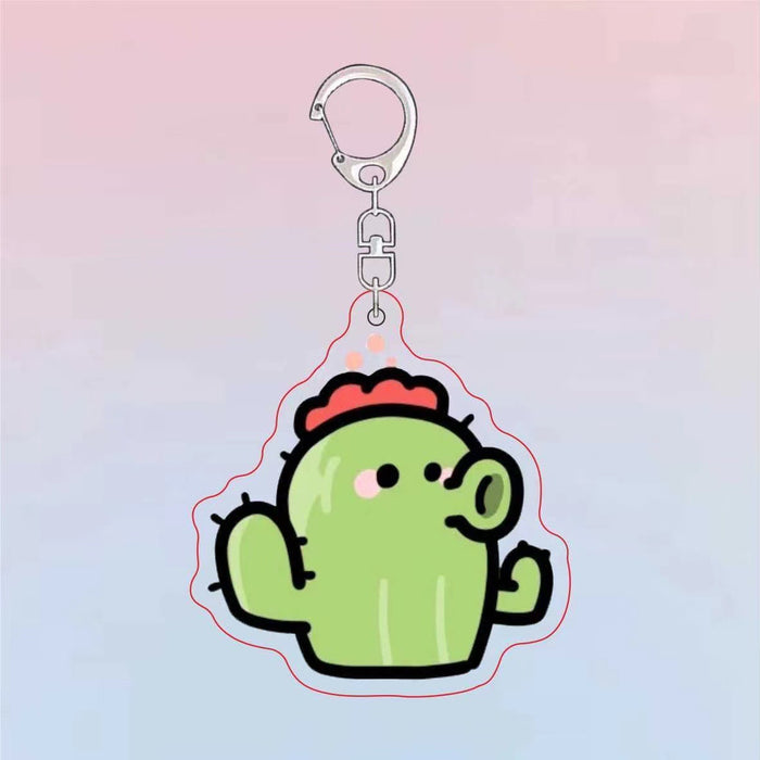 Wholesale Keychain Cartoon Merchandise Cute Acrylic Pendant