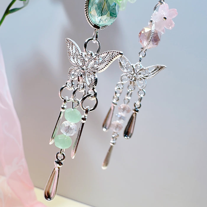 Wholesale Butterfly Hanging Chain Mobile Phone Beaded Hanging Chain