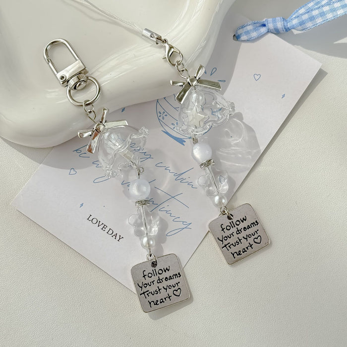 Wholesale Stars Ins Wind Stars Wind Bell Mobile Phone Chain Bag Hanging Ornaments