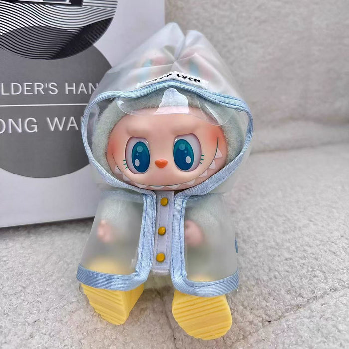 Wholesale Doll Clothes Accessories Clothes Replacement Sitting Party Cute Cool Raincoat Suit