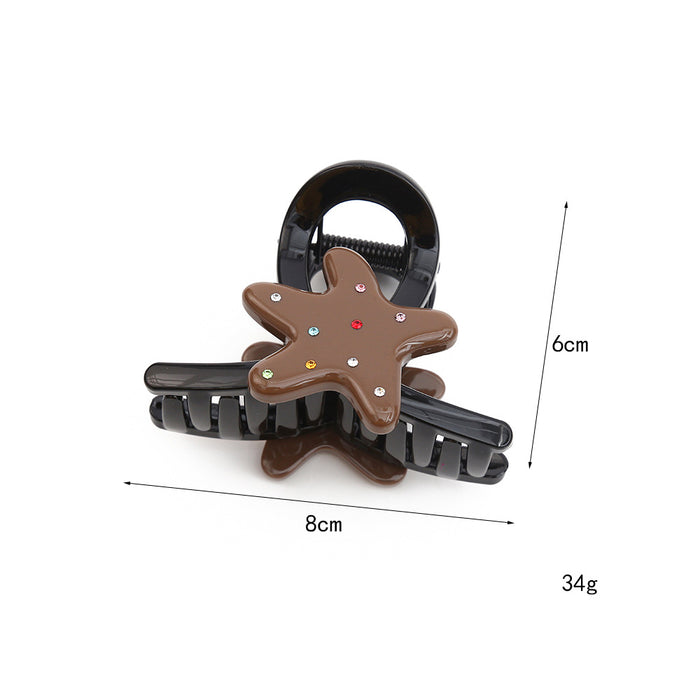 Wholesale Colorful  Cute Starfish Hair Clip