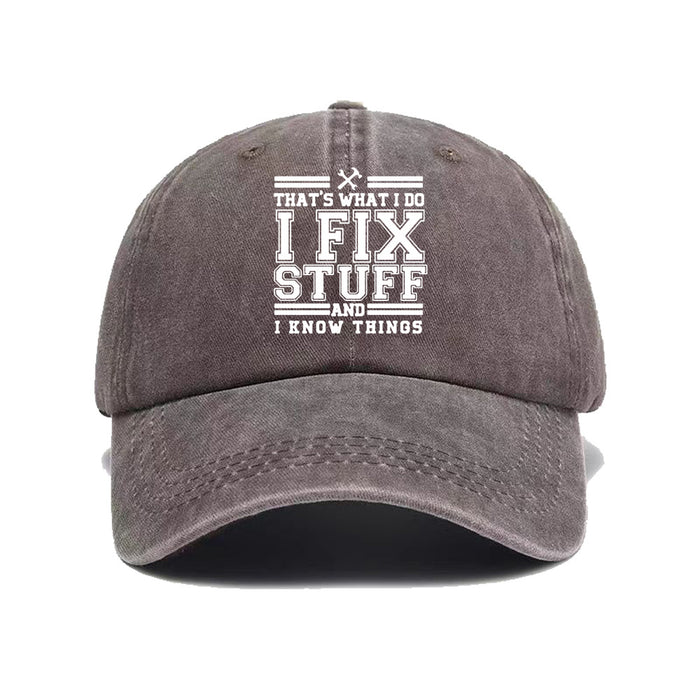 Wholesale Letter printed washed baseball cap, outdoor sun shading retro duckbill cap