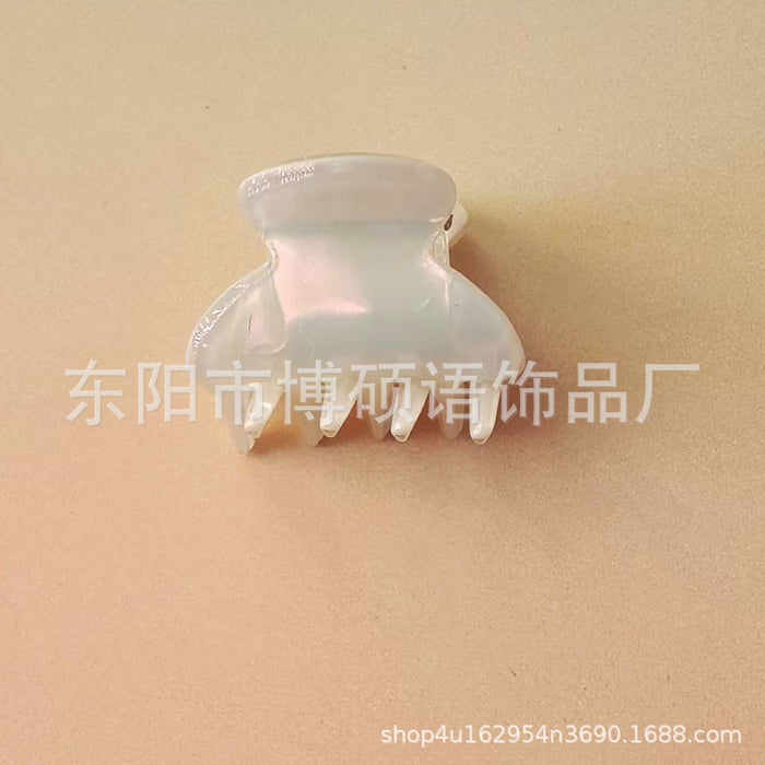 Wholesale Amazon hair clip high-end exquisite side clip back of the head mini bear leopard print hair clip