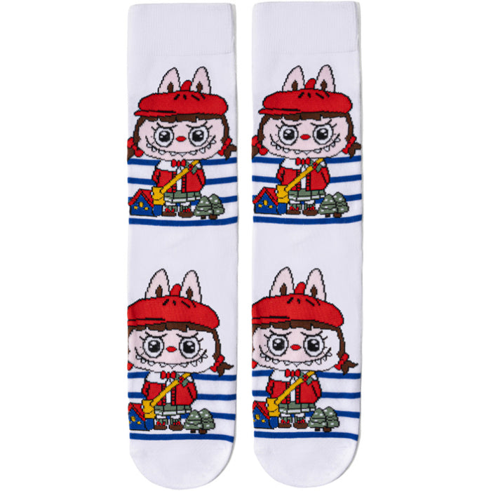 Wholesale Stylish and versatile mid-calf socks,  cute