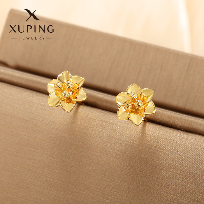 Wholesale Fairy Style Plant Flowers Retro Simple Temperament Design Earrings JDC-ES-XP004