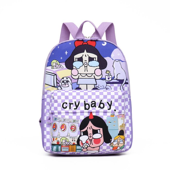 Wholesale children's shoulder bag cute cartoon kindergarten schoolbag boys and girls baby travel backpack