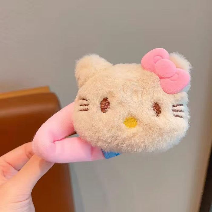 Wholesale Cute plush hair clip, bow, cartoon hair clip