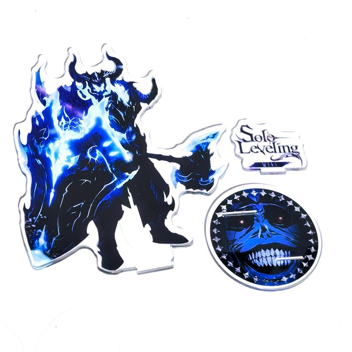 Wholesale 15cm double plug acrylic standing single-layer double-sided pattern