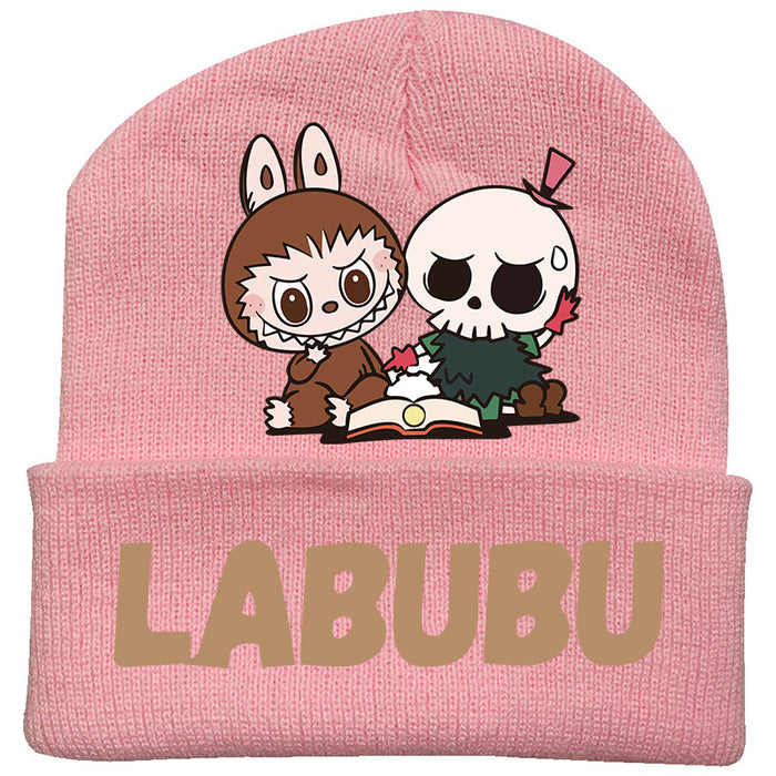 Wholesale Anime cartoon woolen hat knitted hat pullover outdoor warm