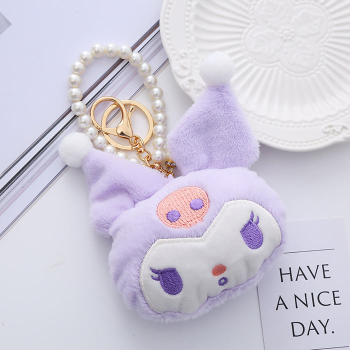Wholesale Plush Doll Pendant Bag Keychain Pearl