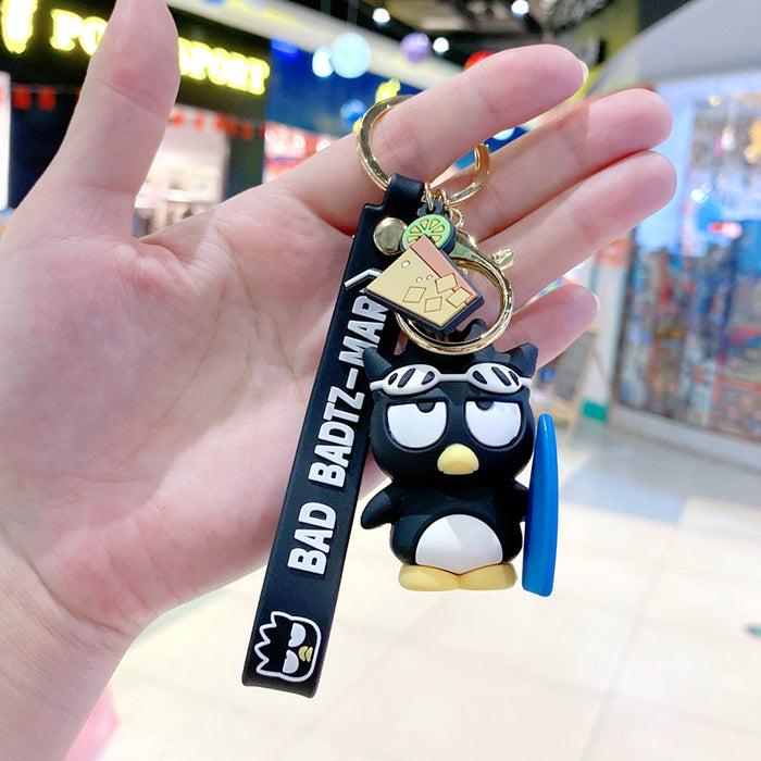 Wholesale Cartoon Cat Keychain Cute Car Key Accessory Metal Fashion Gift MOQ≥2