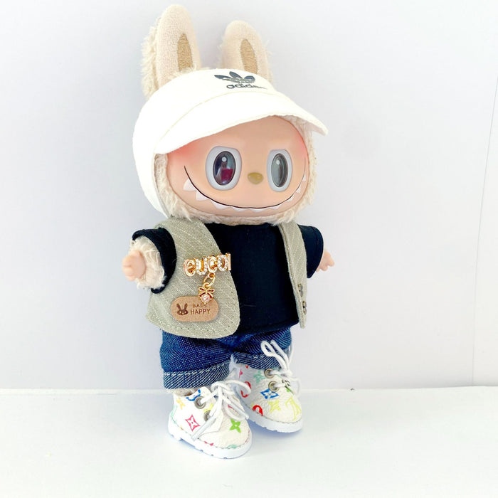 Wholesale Doll Clothes,  Vinyl Doll Clothes,  Denim Vest,  Casual Small Vest Outerwear