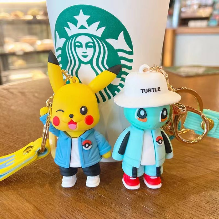 Wholesale Cartoon keychain, key pendant, car bag, key ornament