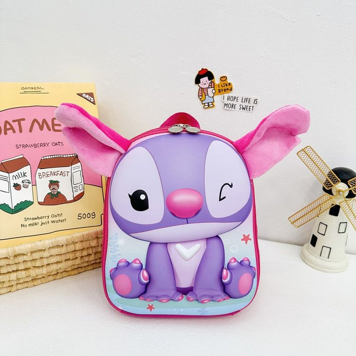 Wholesale Children' s School Bag  New Kindergarten Boys and Girls Cute Cartoon Hard Shell Bag Lightweight Backpack