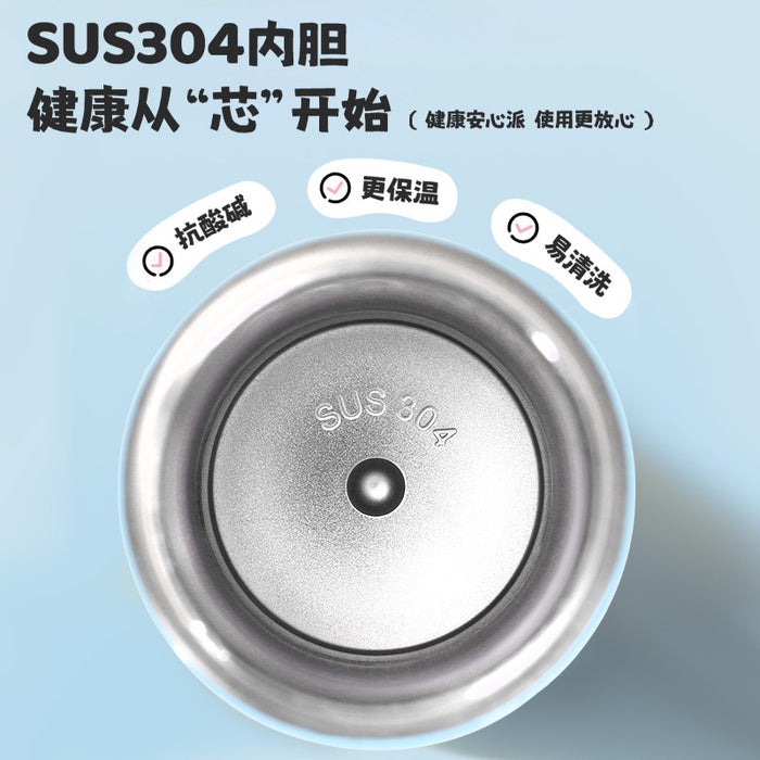 Wholesale Children' s cute bunny thermos stainless steel portable drinking water cup