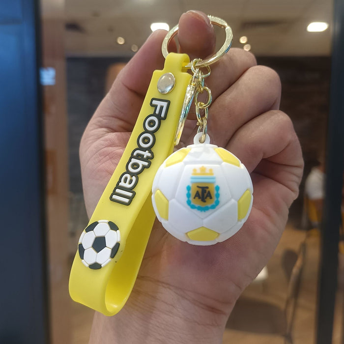 Wholesale Cartoon Soccer Keychain