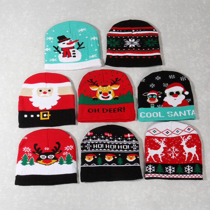 Wholesale Christmas Children's Knitted Beanie JDC-FH-JunL004