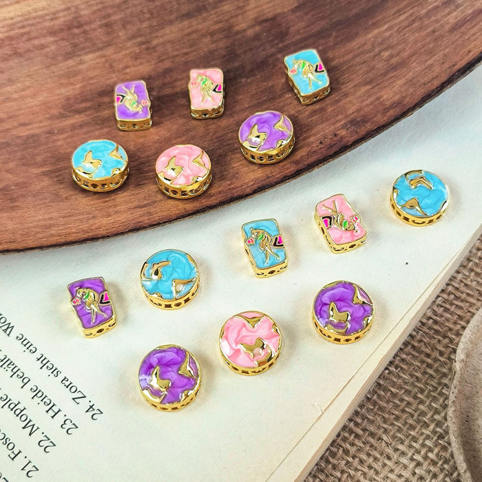 Wholesale Beaded geometric bracelet accessories, retro enamel minimalist design, versatile accessories