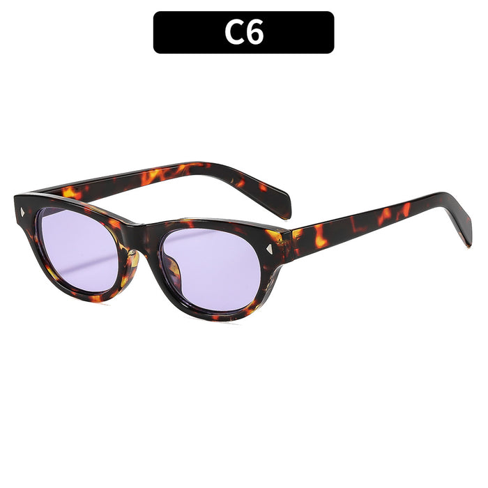 Wholesale Retro Square Sunglasses for Women Trendy UV400 Black Frame Gray Lens Fashion Accessory