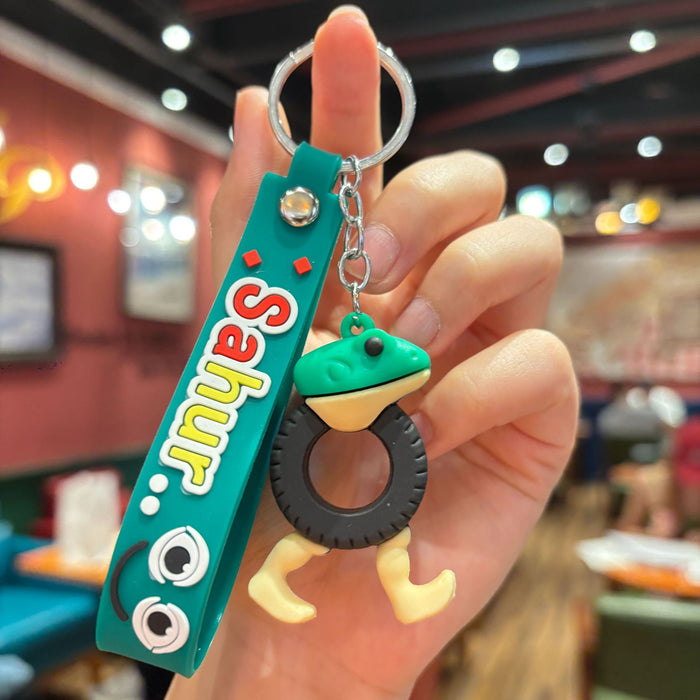 Wholesale Doll keychain pendant cartoon funny series keychain car keychain bag accessories