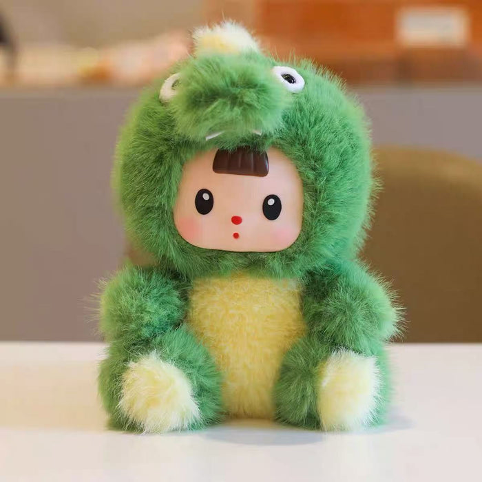 Wholesale Cute pet zoo series plush toy cute little animal doll doll children' s birthday gift