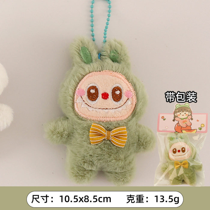 Wholesale Cartoon Plush Pendant Cute  Doll Brooch Bag Pendant Small Accessories