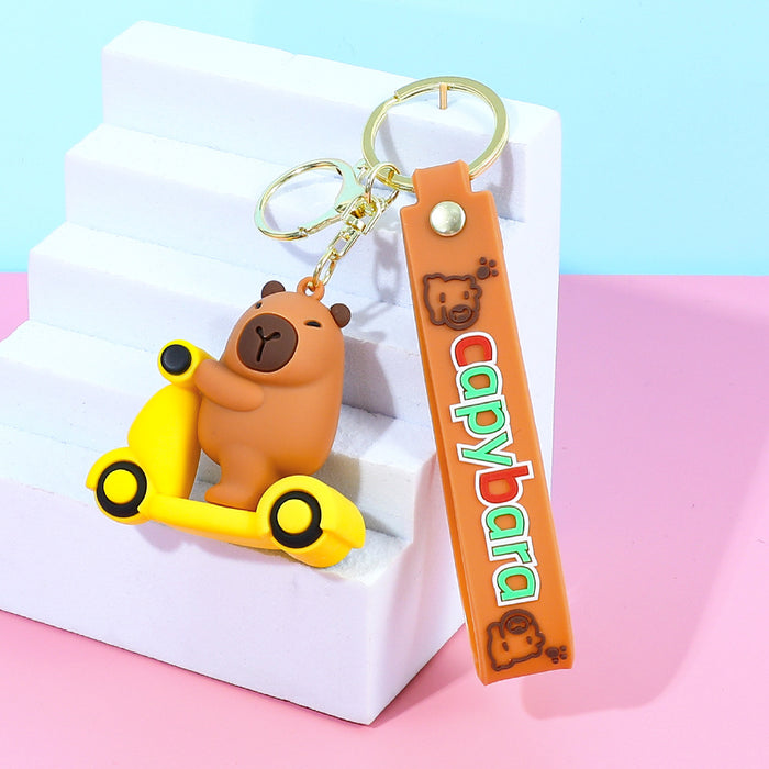 Wholesale  Capybara Small Pendant Doll Keychain