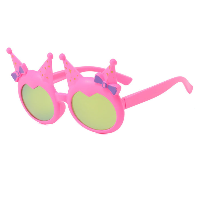 Wholesale Children's sunglasses, cute sun protection and sunshade glasses, fashionable sunglasses for little girls, and new glasses for baby girls