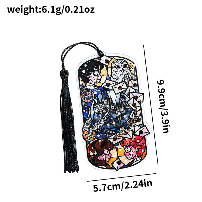 Wholesale Peripheral Bookmark Acrylic Tassel Pendant