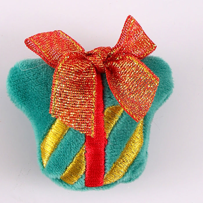 Wholesale Christmas Brooch Cute Plush Christmas Accessories Cartoon Pin Decorations Clothing Accessories