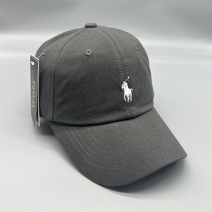 Wholesale Horse Embroidery Baseball Cap Pure Cotton Washed Cloth Unisex Sun Protection