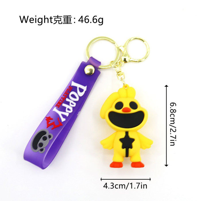 Wholesale Cartoon Cute PVC Doll Keychains JDC-KC-HaoAn010